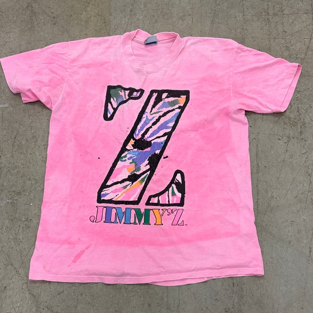 Jimmy'Z Pink Graphic Short Sleeve Tee